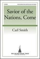 Savior of the Nations, Come Unison choral sheet music cover